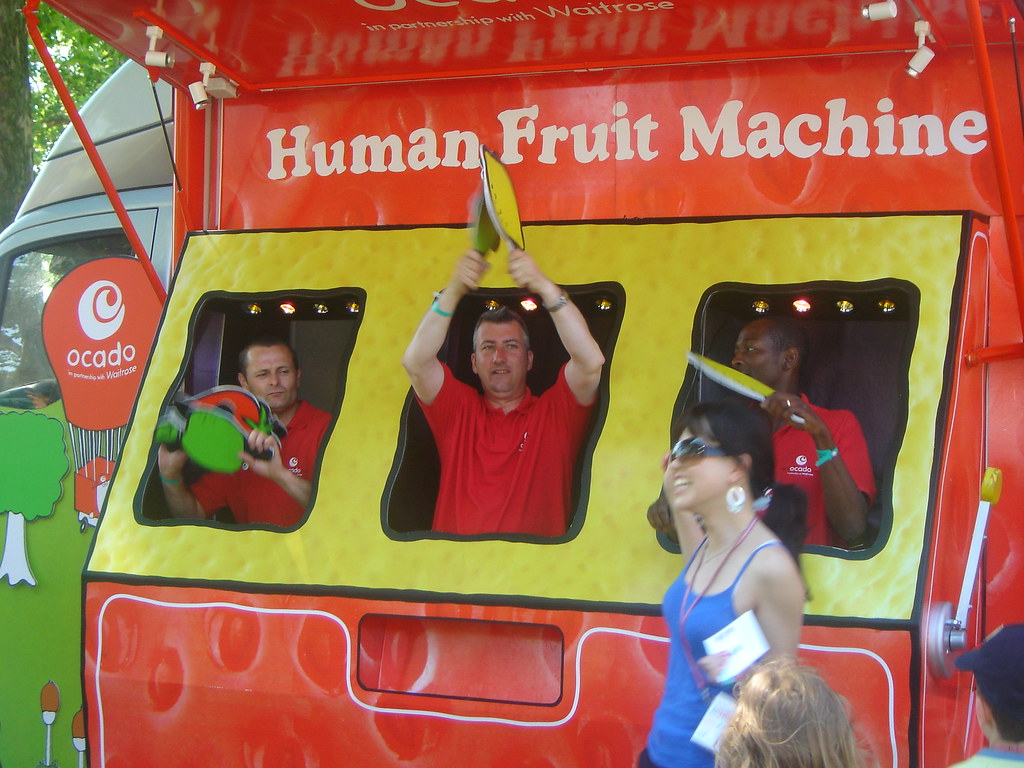 Human Fruit Machine The hilarious Human Fruit Machine at t… Flickr