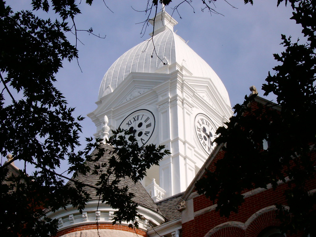Taylor County Courthouse Tower (Bedford, Iowa) F. M. Ellis… Flickr
