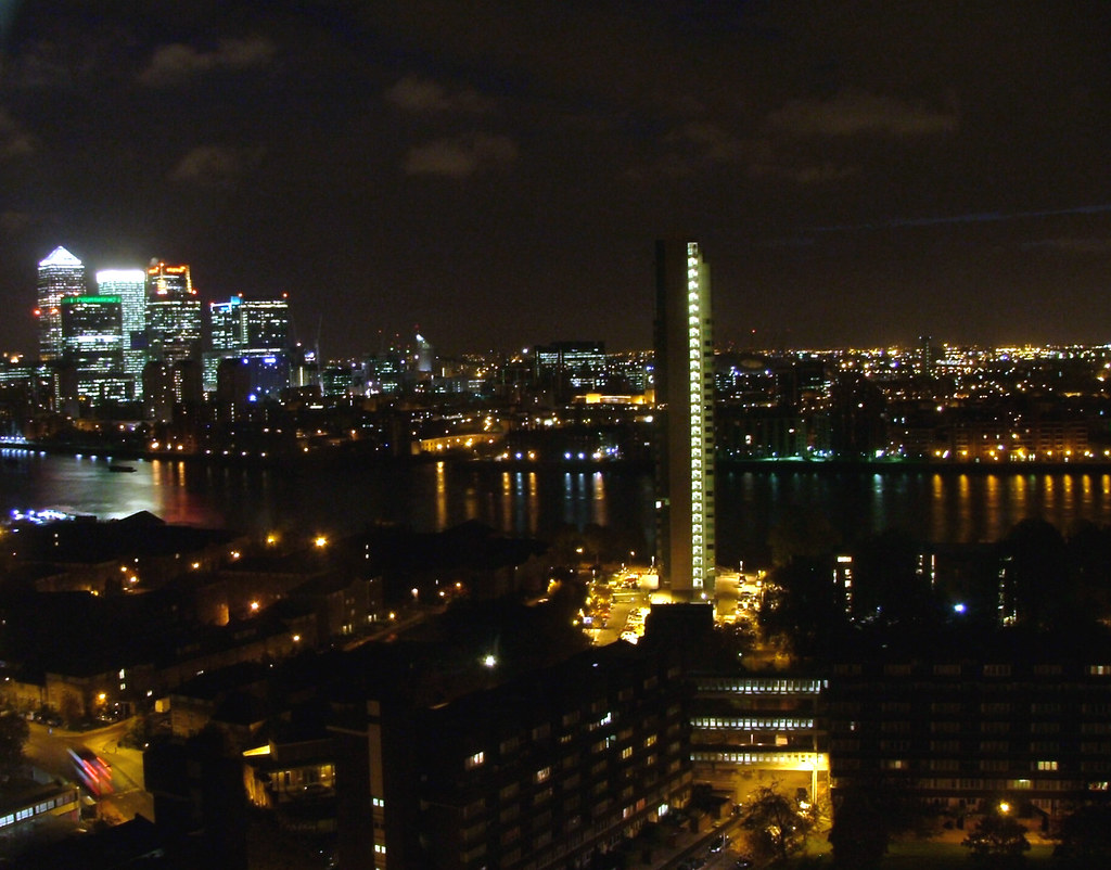 View from Eddystone Tower, Pepys Estate, just before dawn Flickr