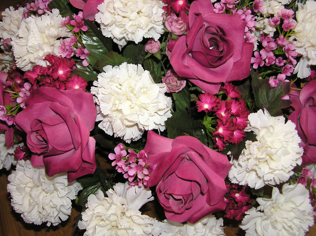 plummy flowers silk flowers normanack Flickr