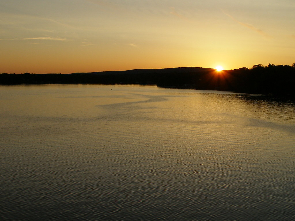 Merrimac Sunset 6507 Lake Wisconsin Robert E Flickr