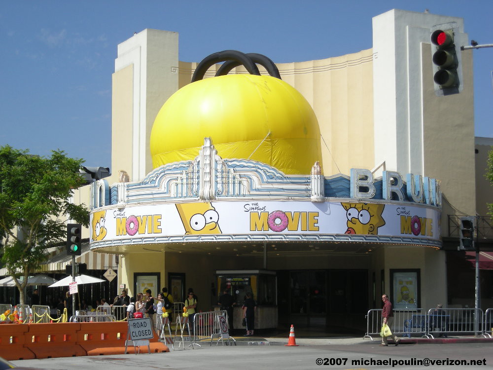 Mann Bruin Theatre Westwood Village California The Simpson… Flickr