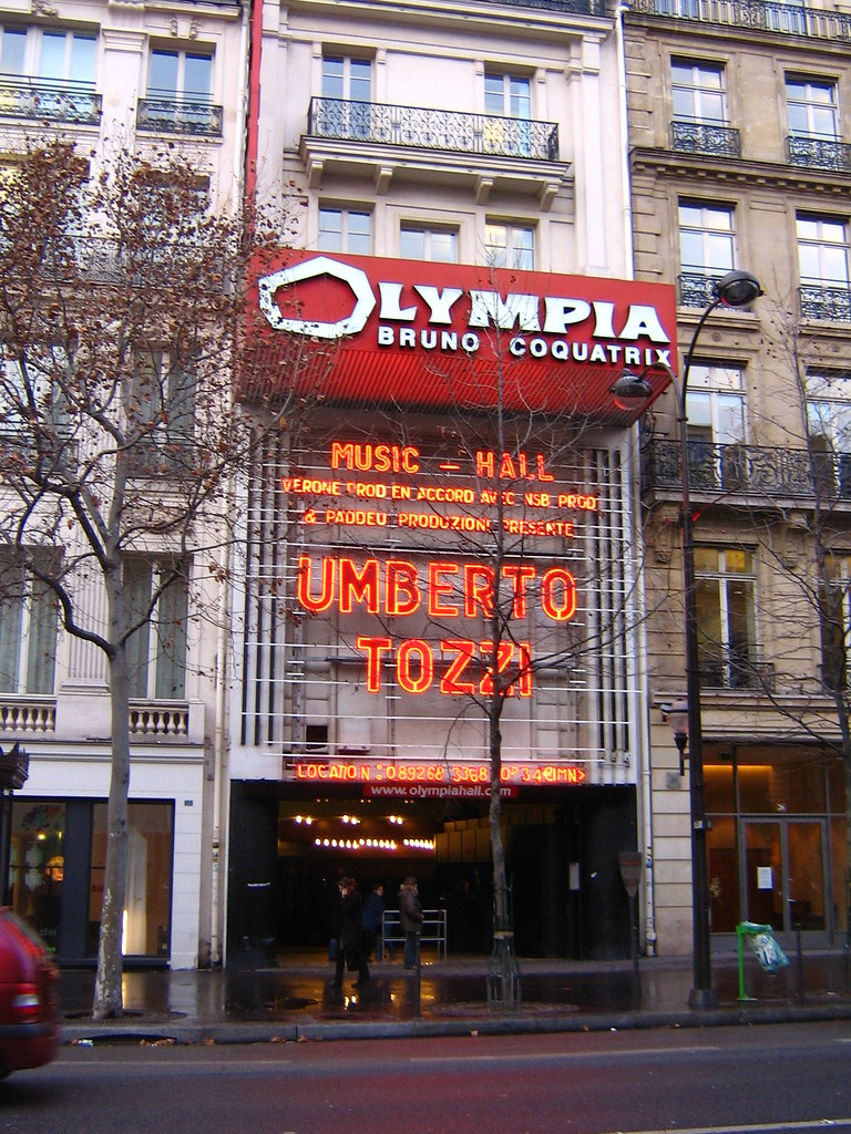 Teatro Olympia Paris The Olympia Theatre, at Boulevard d… Flickr