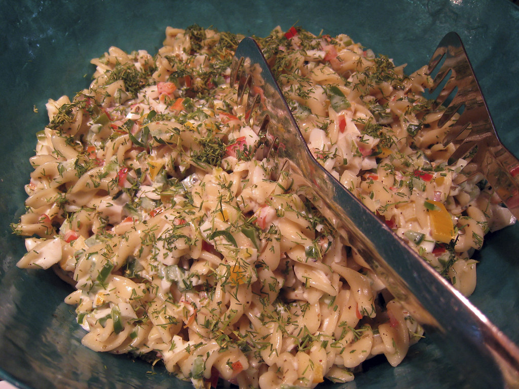 Pasta Salad Pasta, Egg, Asparagus and Dill Salad Charles Haynes