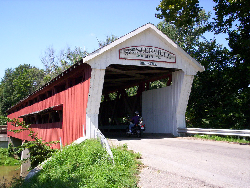 Spencerville Covered Bridge Spencerville Covered Bridge De… Flickr