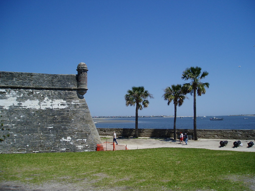 Spanish fort at St. Augustine, FL bradbrewster Flickr
