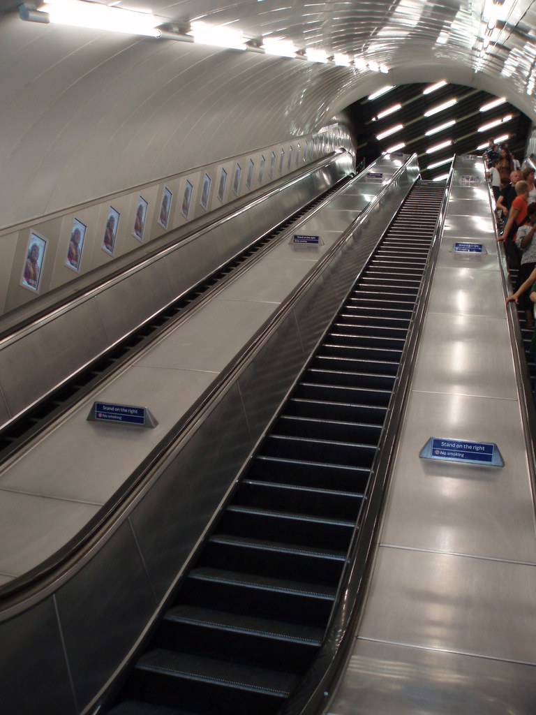 Tube Escalator.JPG Scott47 Flickr