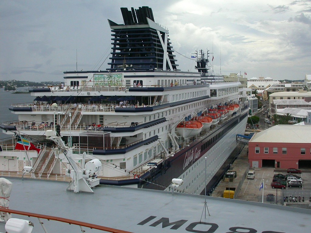Celebrity Cruises mv Zenith At dock, Hamilton, Bermuda