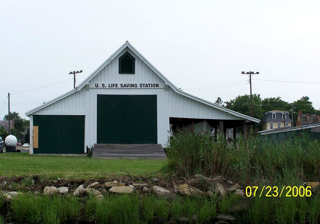 Lewes Lifesaving Station Boathouse, Delaware a photo on Flickriver