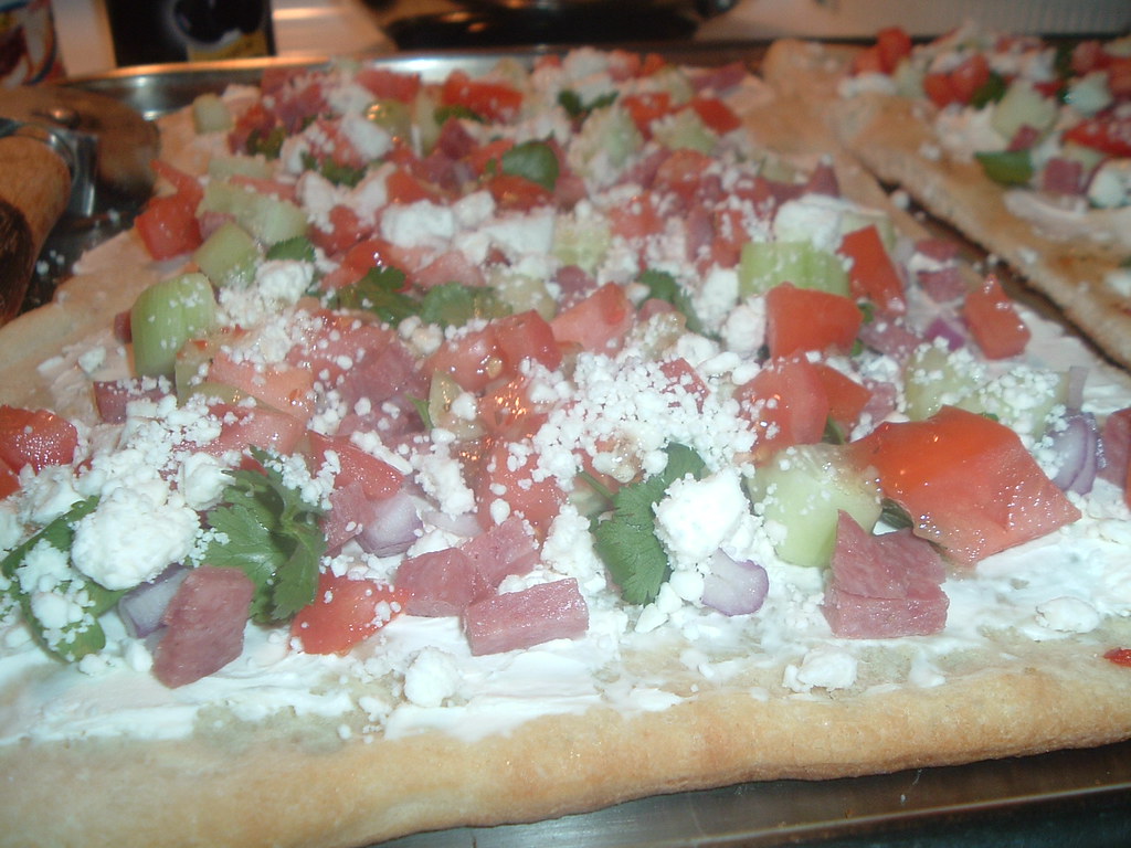 Patio Pizza Patio Pizza for Christmas Eve. Two pizza crust… Flickr