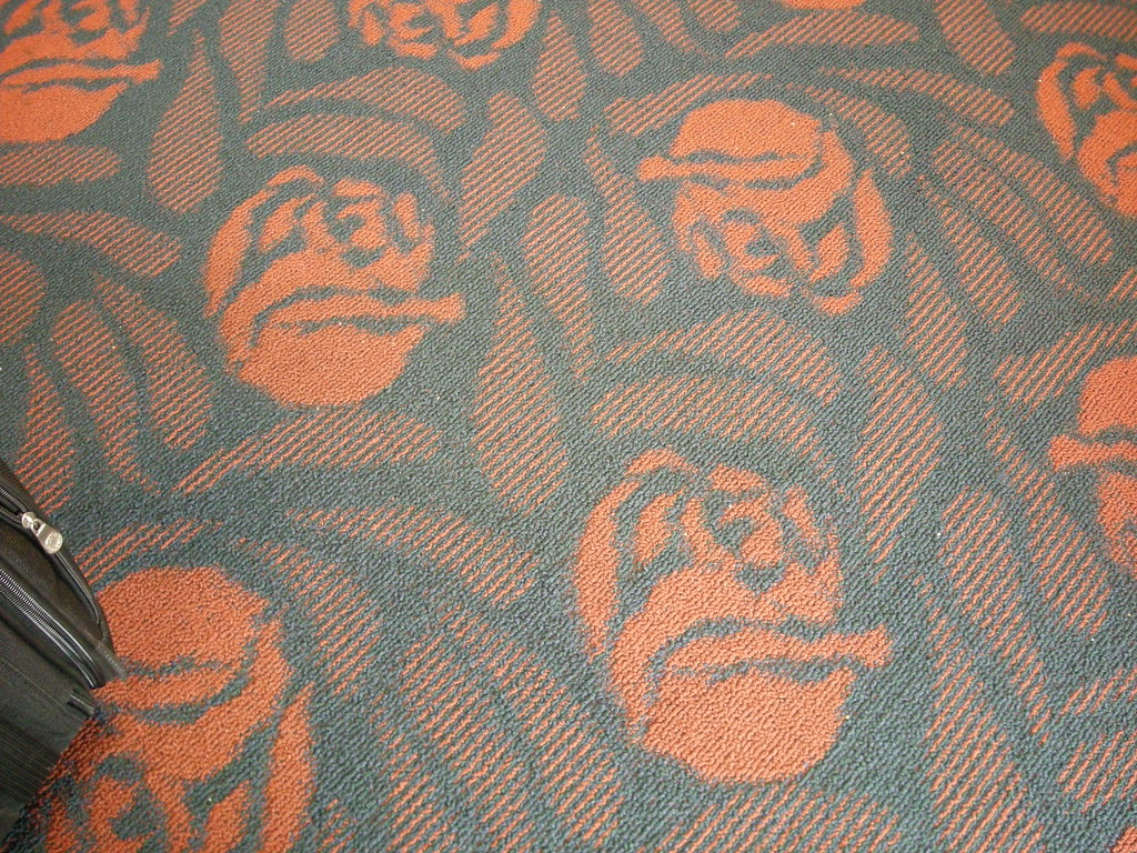 Tacky Carpet Pattern Taken at the Maui airport. These are … Flickr