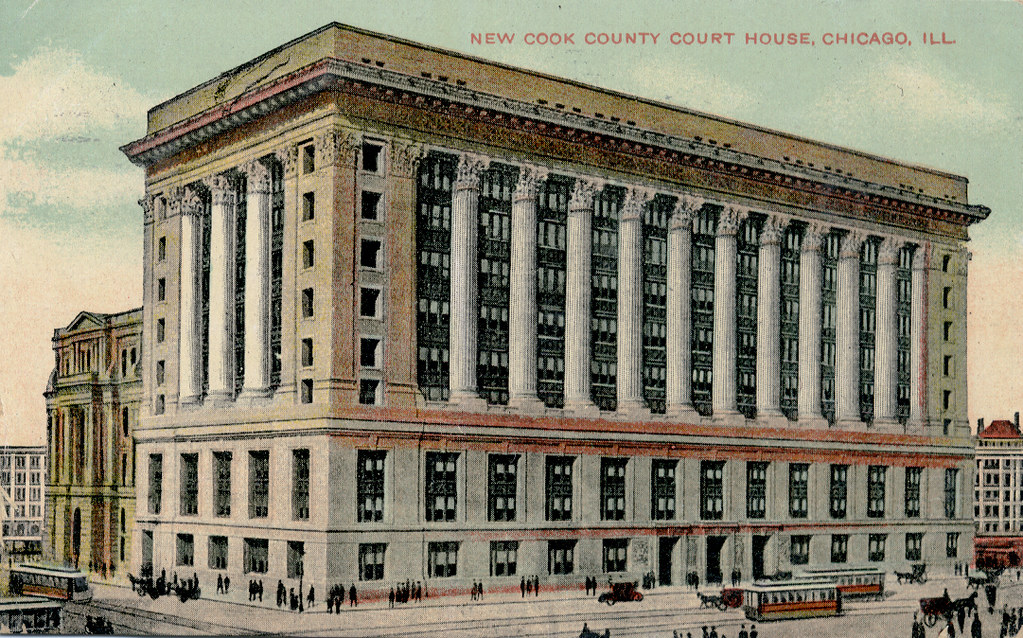 Cook County Court House, Chicago 1912 Adam Cardinal Maida Library