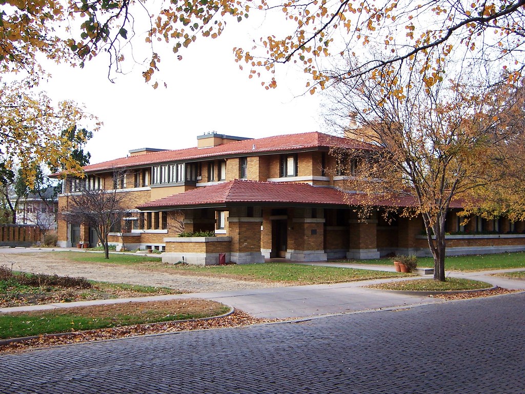 Wichita, KS Allen House Designed by Frank Lloyd Wright. On… Flickr