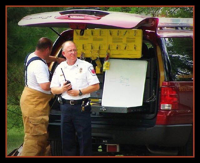 weidman rd fire 032 West County EMS Fire command at a hous… mark174us Flickr