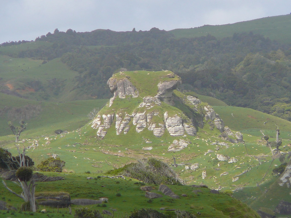 Port Waikato, Limestones 15.11.2006, Weathertop from Lor… Flickr