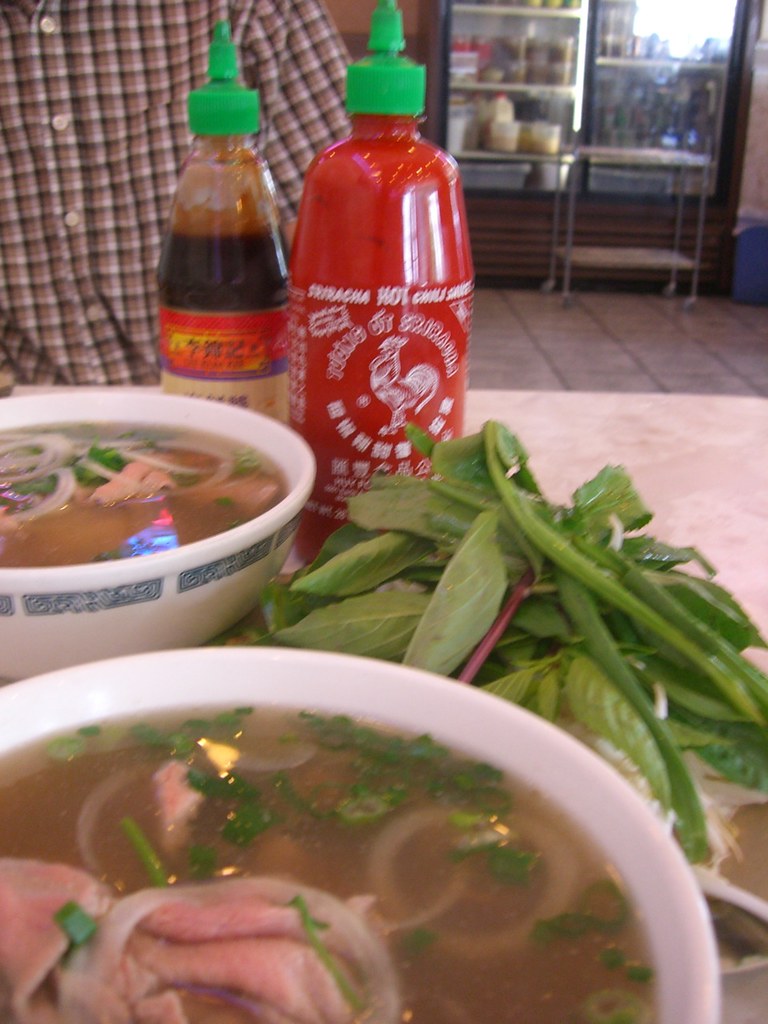 pho your siracha Mmmmm a bowl of pho with hot sauce popularpatty