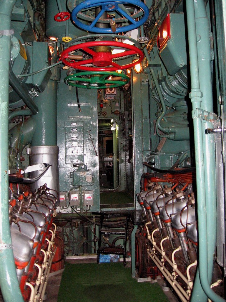 UBoat Engine Room The engine room inside the Nordkaparen … Flickr