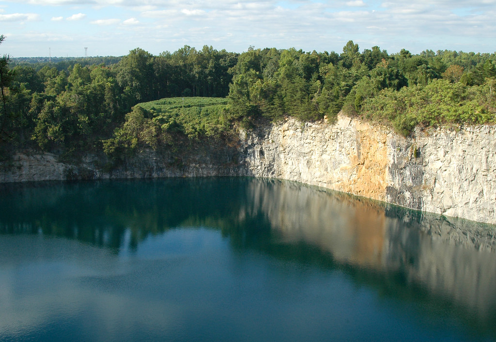 Quarry near Winston Salem lat 36.08077, long 80.20419 Flickr