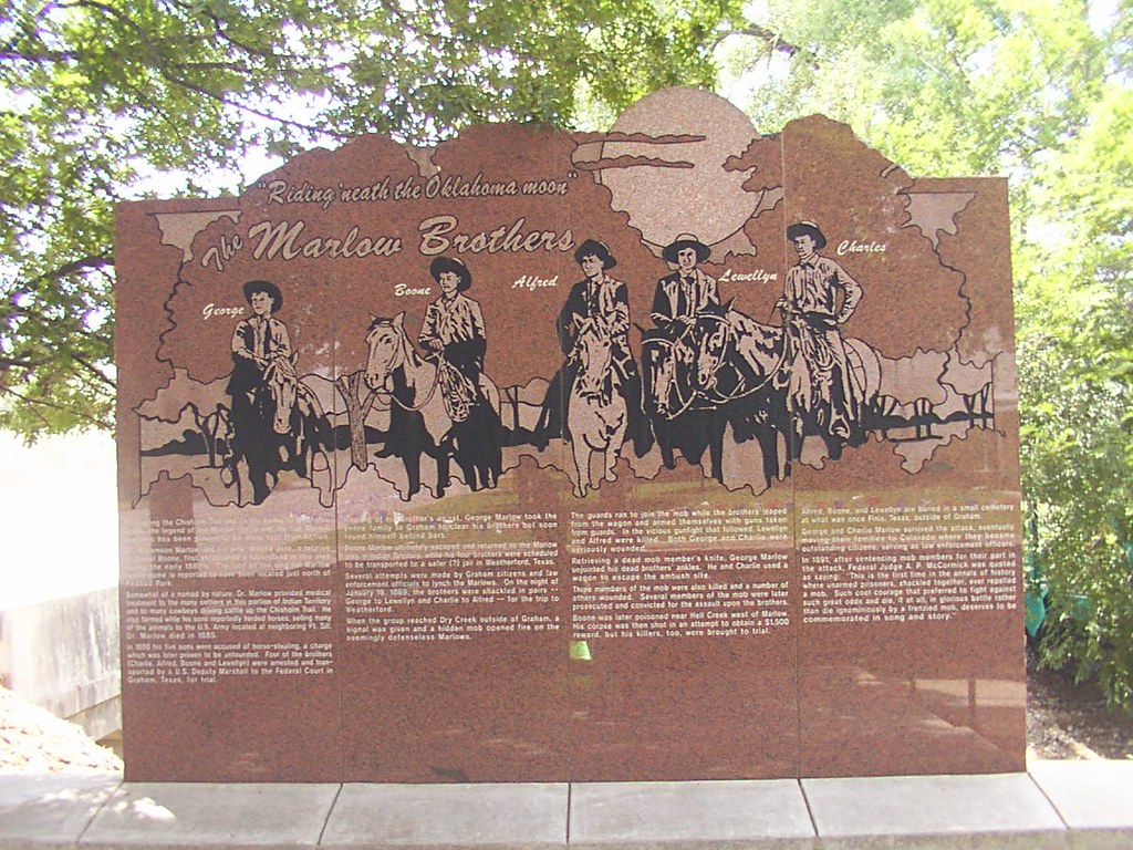 Marlow Brothers Marlow Brothers Monument RedBud Park Marlo… Carleta