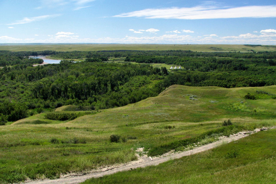 Blackfoot Crossing Historic Park 3 A view of the river val… Flickr