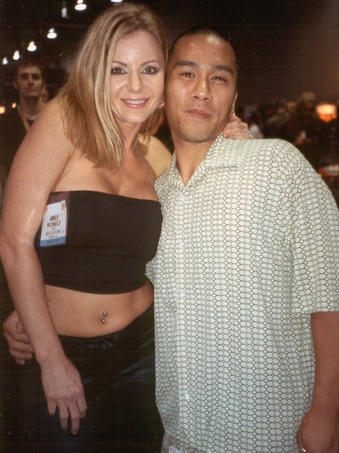 Amber Michaels | Taken at AEE 2002. | mikey | Flickr