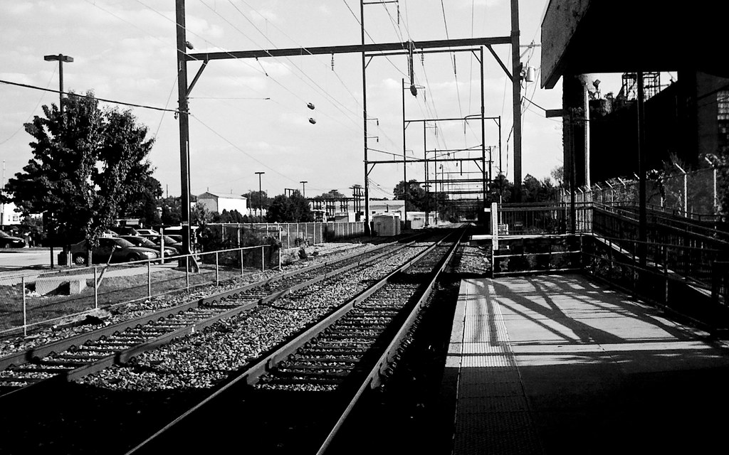 Ambler train station Train station, early evening Ambler P… Flickr