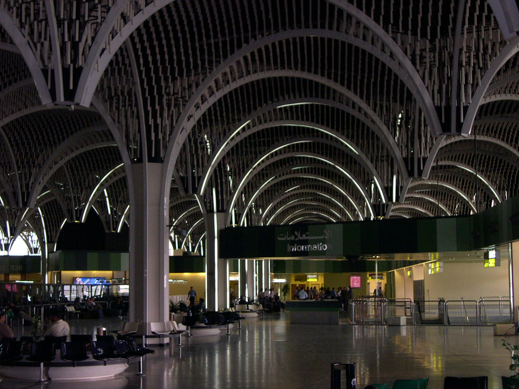 Baghdad Airport Inside main terminal Sign Posted PHOTOGR… Flickr