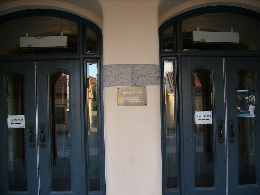 Teater Blandade bilder från centrala Norrköping stillbild Flickr