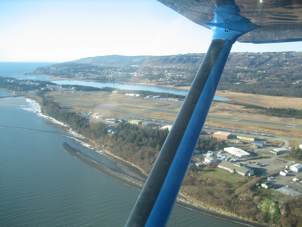 IMG_0719 Homer, Alaska. Downwind leg of landing. Airport i… Flickr