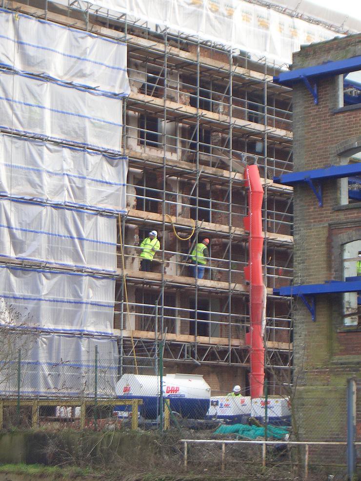 Paper Mill Yard Development, Norwich Taken on 14th Feb 06 .Martin