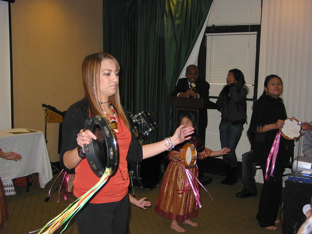 Tambourine Dance performing tambourine dance at praise cha… Flickr