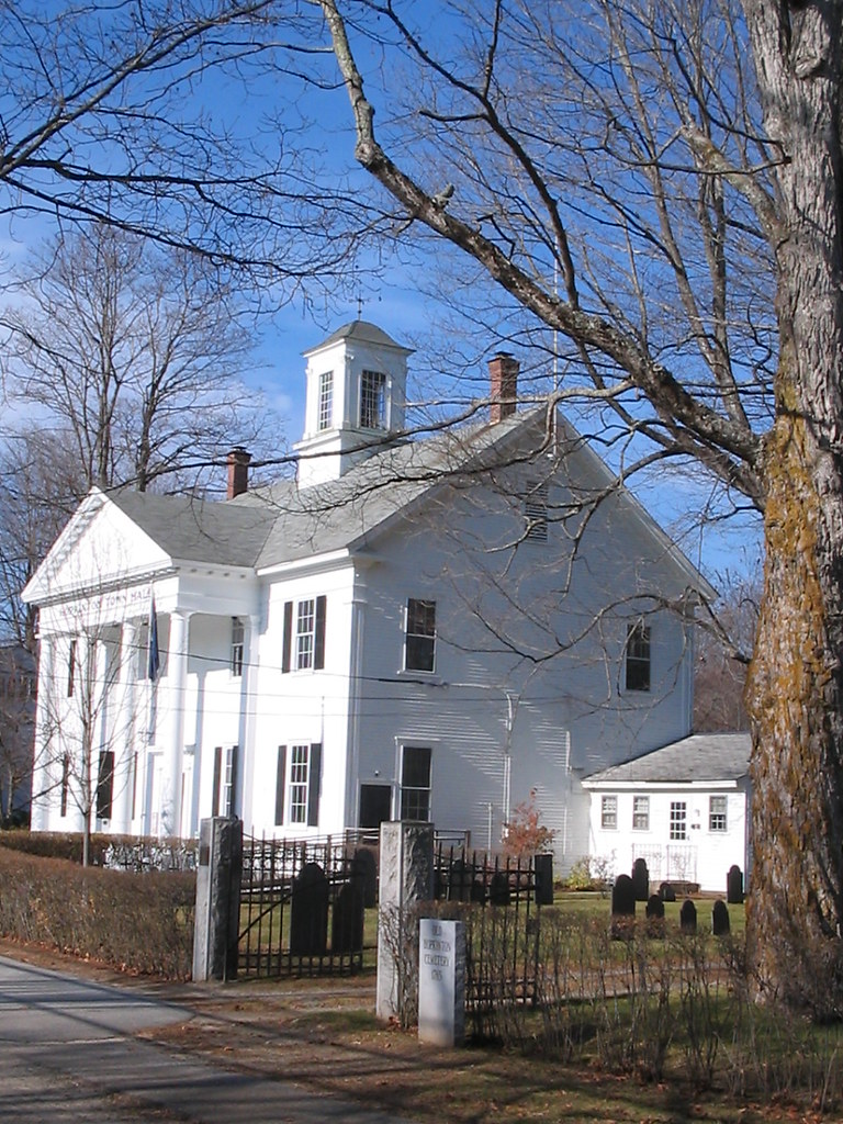 Town Hall, Hopkinton This municipal building is next to a … Flickr