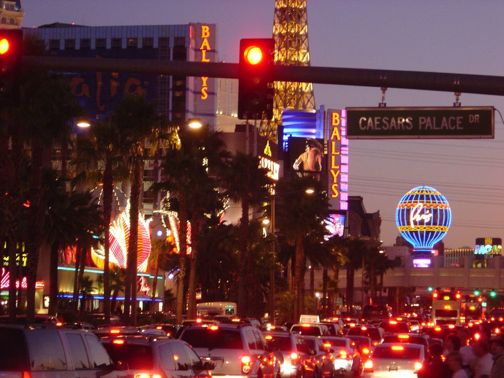 Vegas strip view Las Vegas, NV mjsawyer Flickr