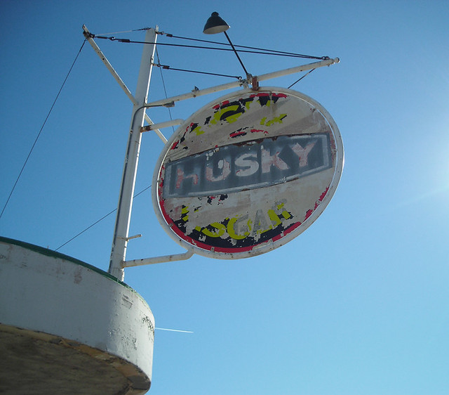 Husky Gas Station North Las Vegas, Nevada Built in 1946 as… Flickr