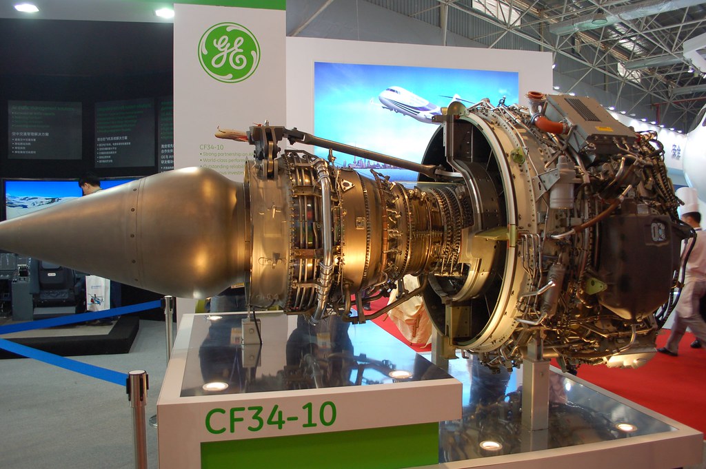 General Electric CF34-10 | Jon Ostrower | Flickr
