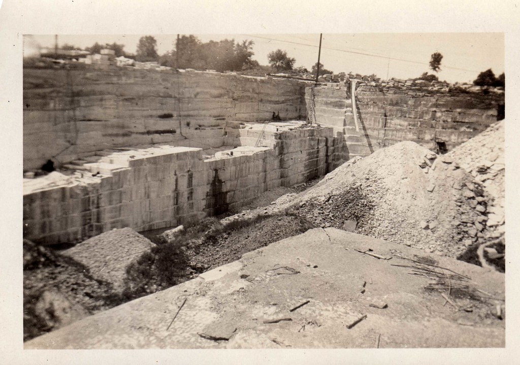 South Amherst Quarry Big quarry in the 1920s.The sandstone… Flickr