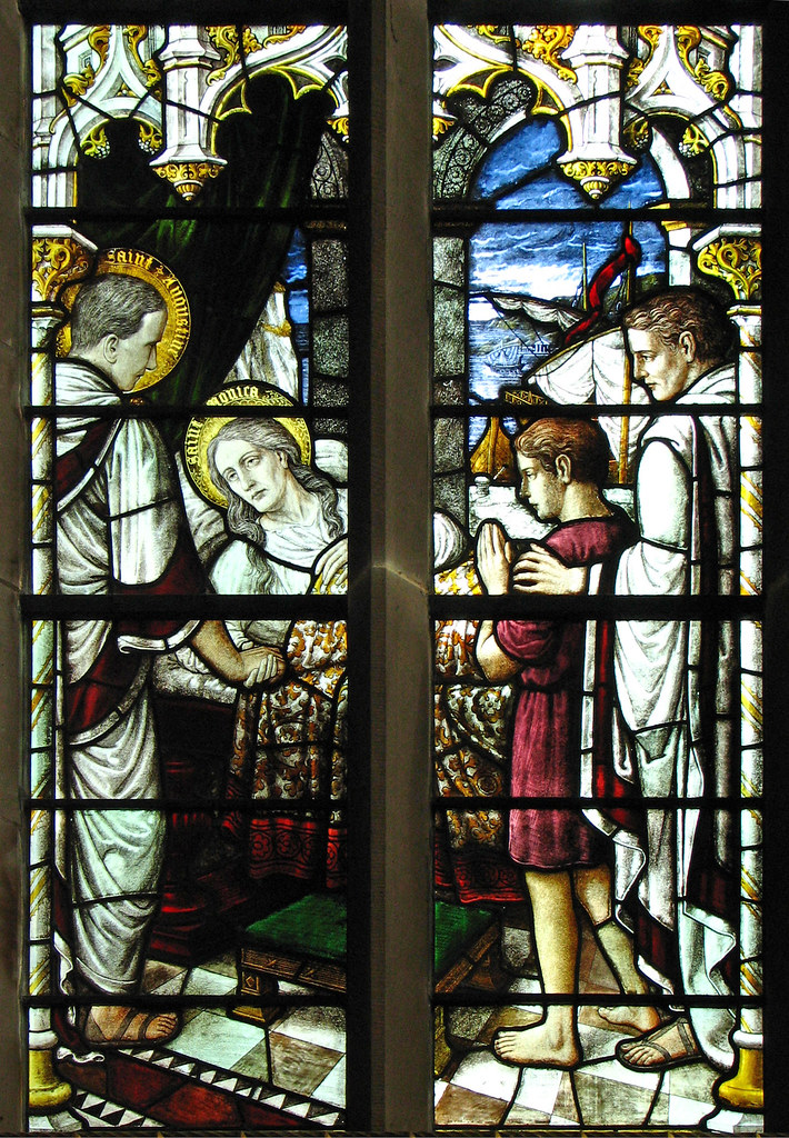 The death of St Monica Today, 27 August, is the feast of S… Flickr