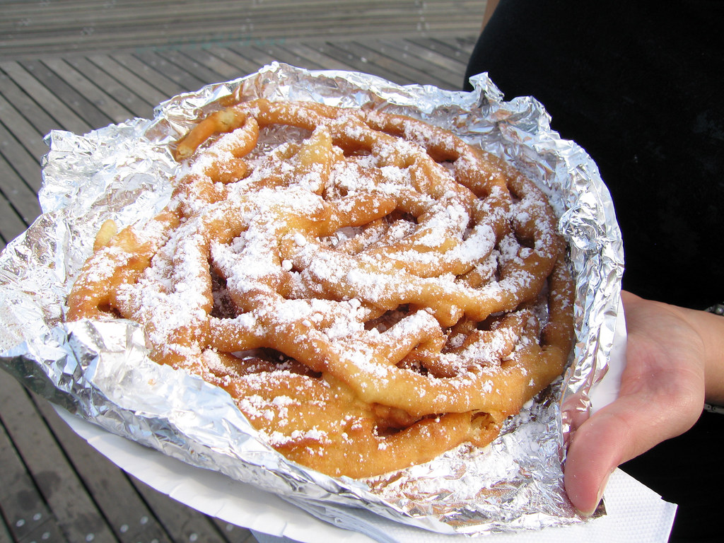 NYC 413 Funnel cake We were looking for zeppoles, but all … Flickr