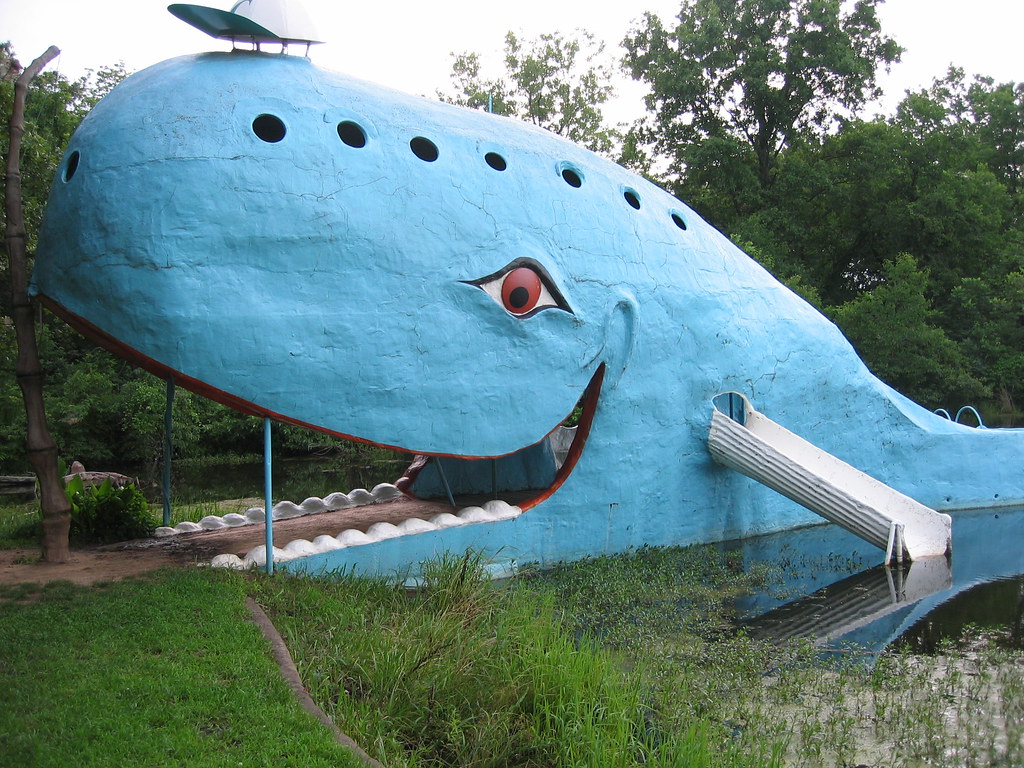The Route 66 Blue Whale Located near Catoosa, OK. Flickr