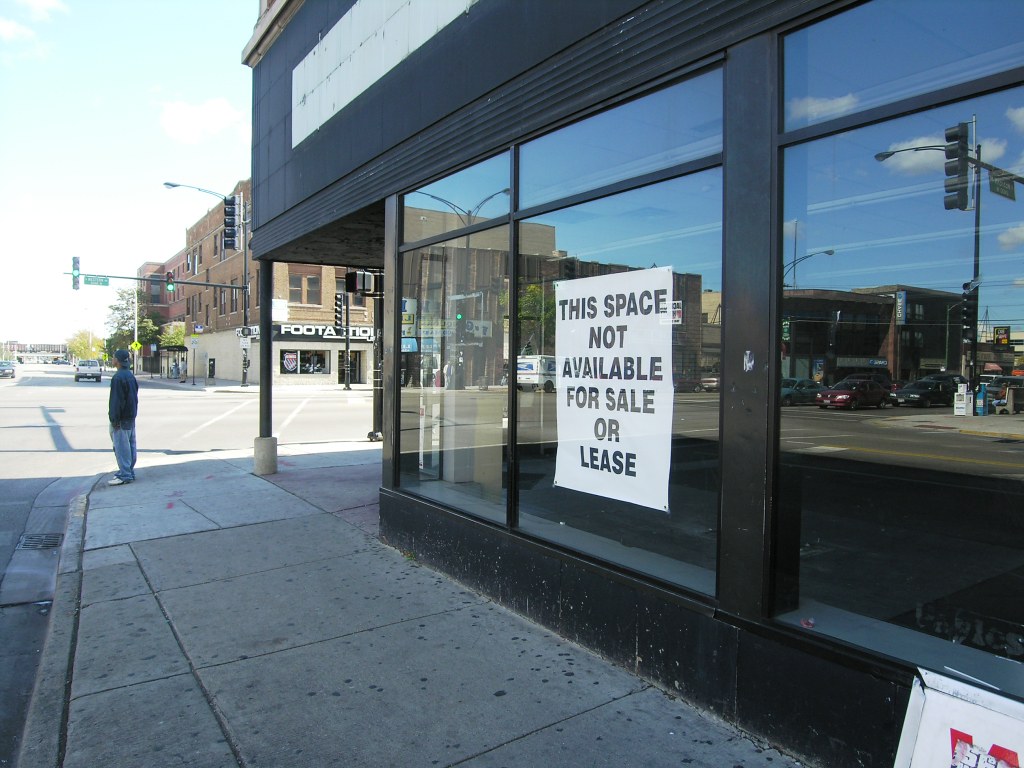 SW corner 63rd & Western site of a proposed parking lot Flickr
