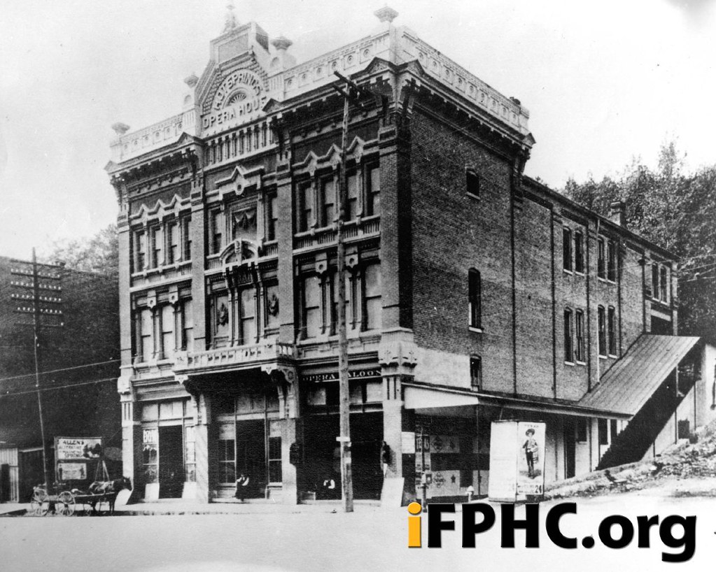 Hot Springs Opera House View of the front and side of the … Flickr