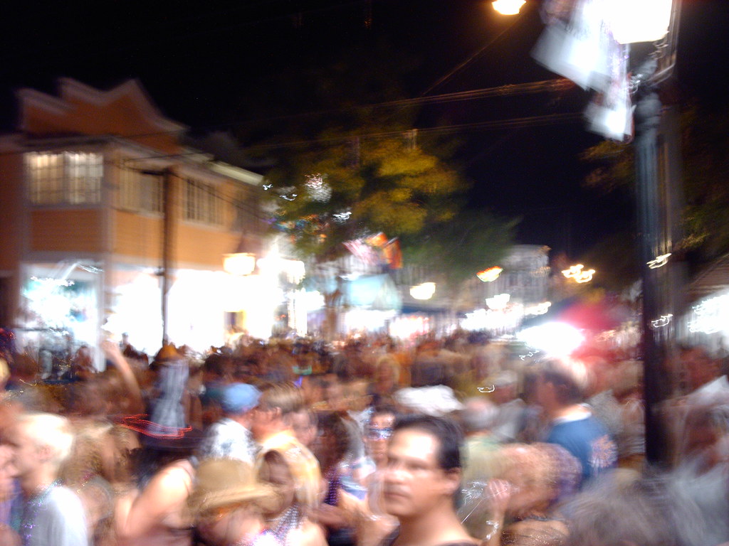 Duval Street at Midnight, Fantasy Fest The crowd's getting… Flickr