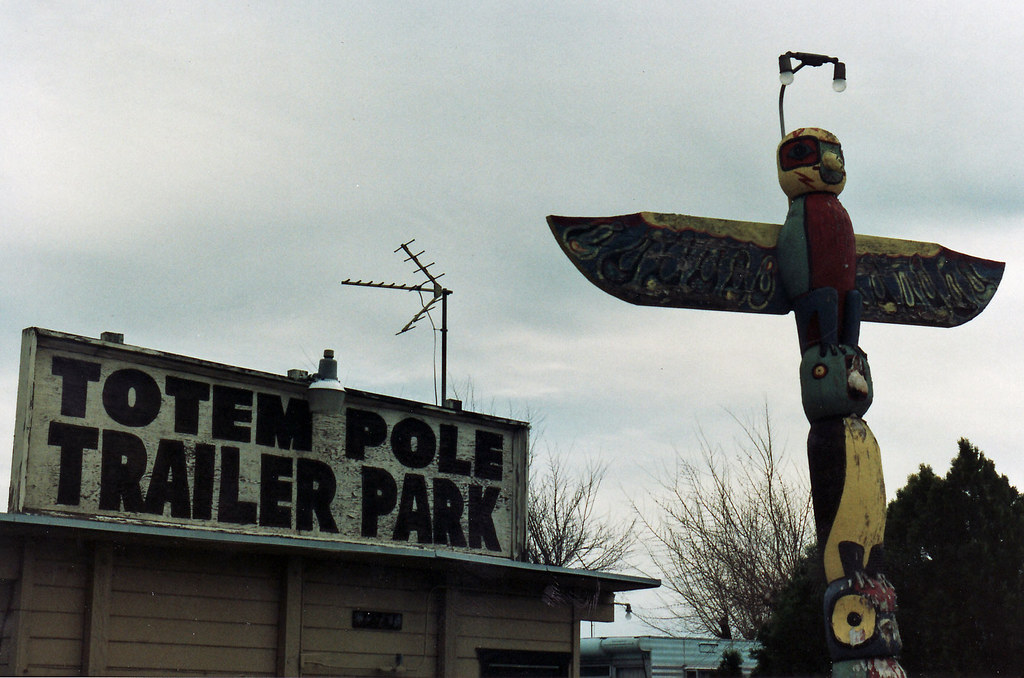 Totem Pole Trailer Park Barstow, CA, circa 1992 Flickr