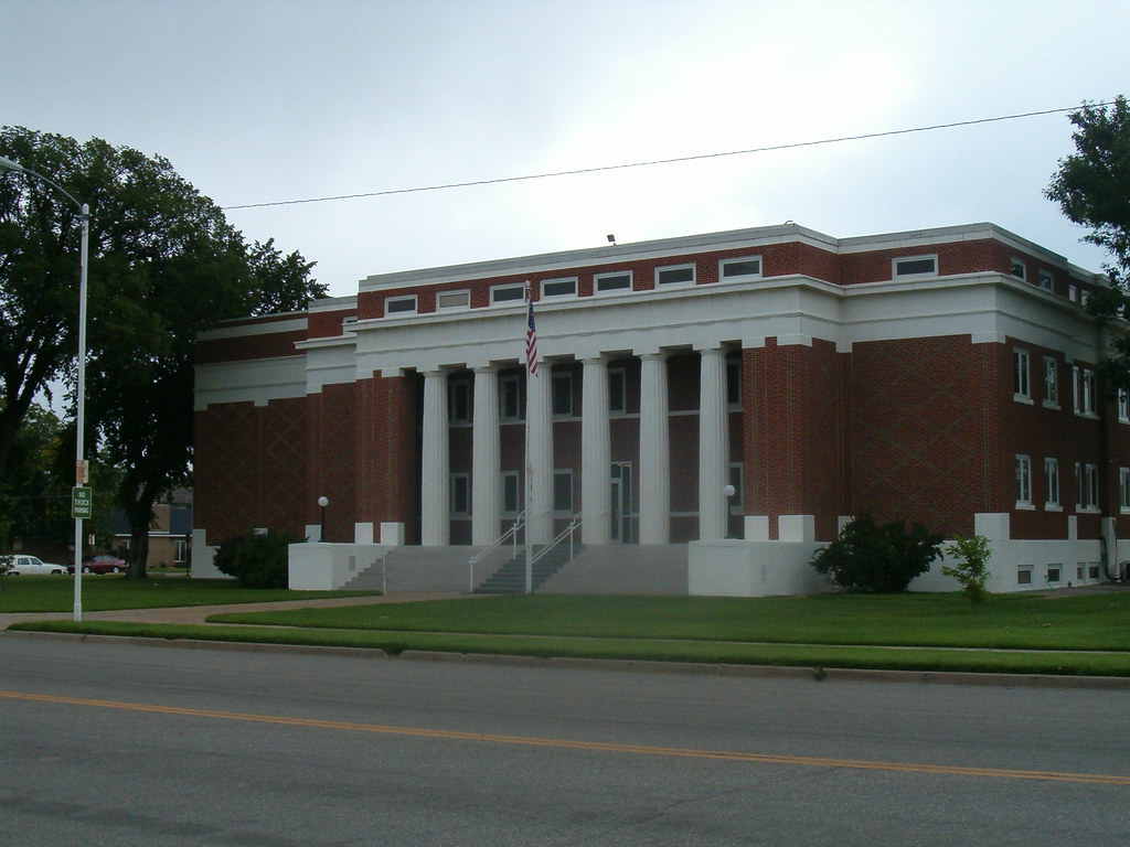 Meade County Courthouse Meade Kansas This great courthouse… Flickr