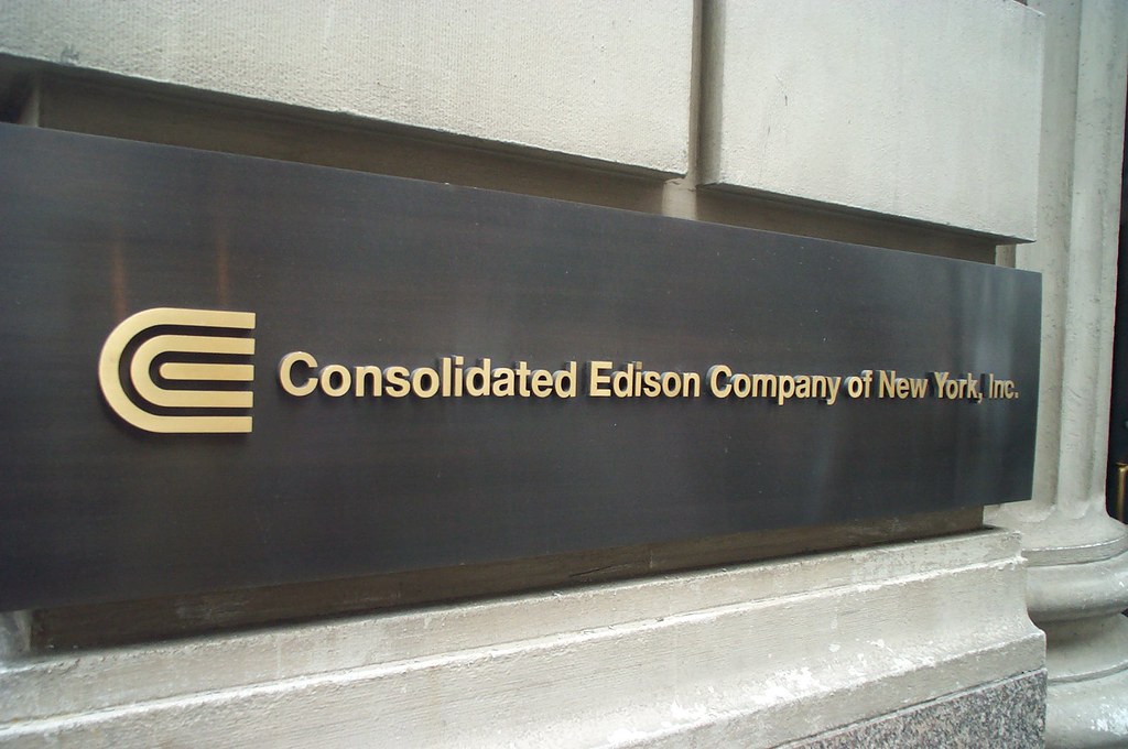 Con Edison Entrance Signage. In front of the 4 Irving Plac… Flickr