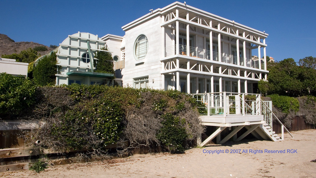 Beach view of homes on Carbon Beach Malibu 099 Beach view … Flickr