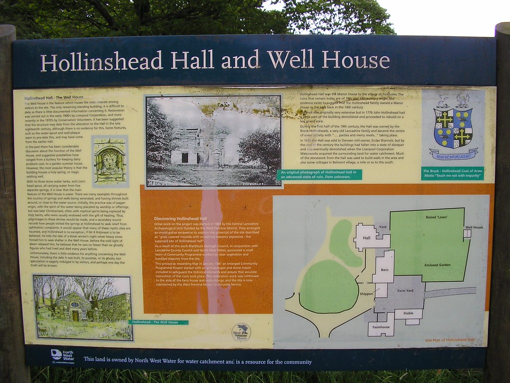 Hollinshead Hall And Well House Look at large image to rea… Flickr