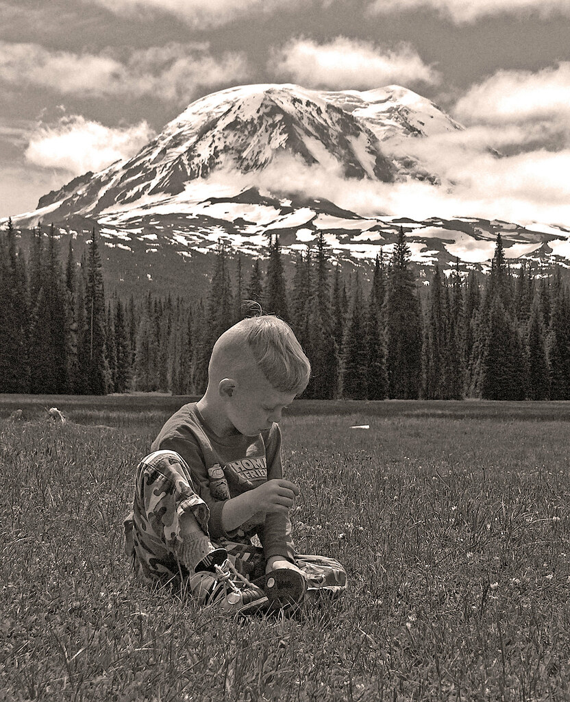 Clint and Mt Adams Muddy Meadows, Gifford Pinchot National… Flickr