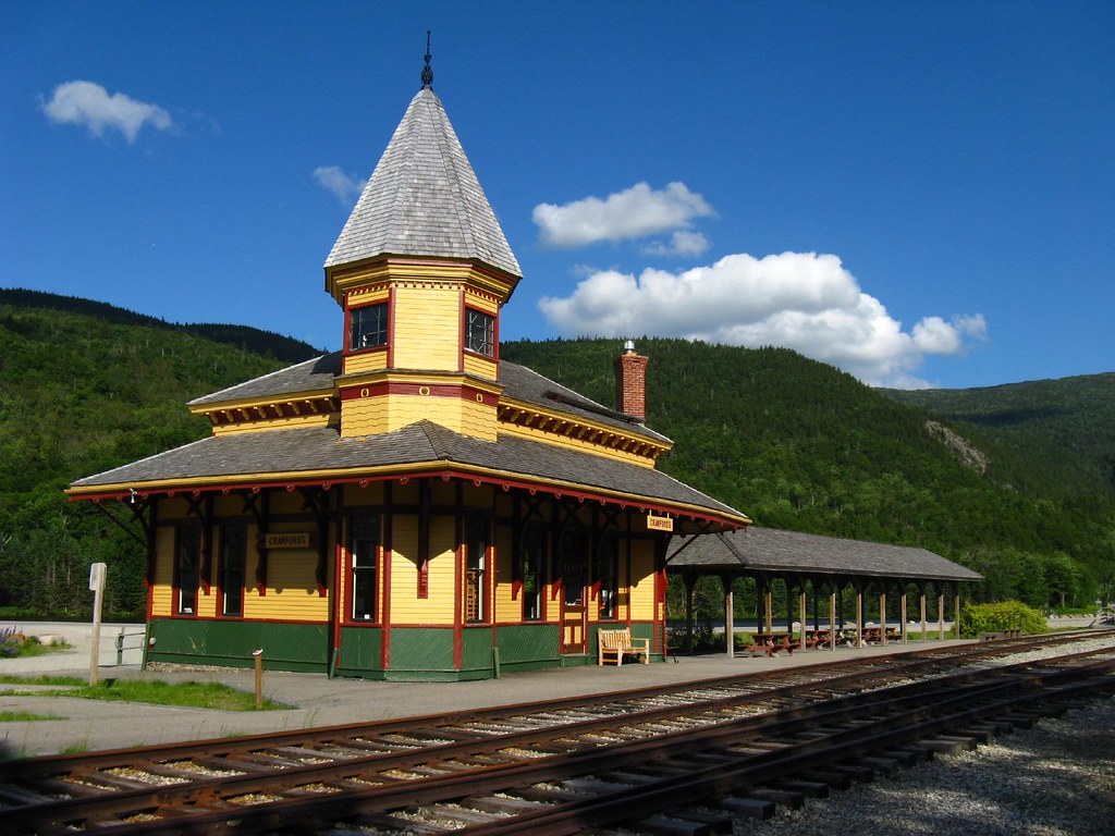 Crawford Notch, New Hampshire Crawford Notch Depot built… Flickr
