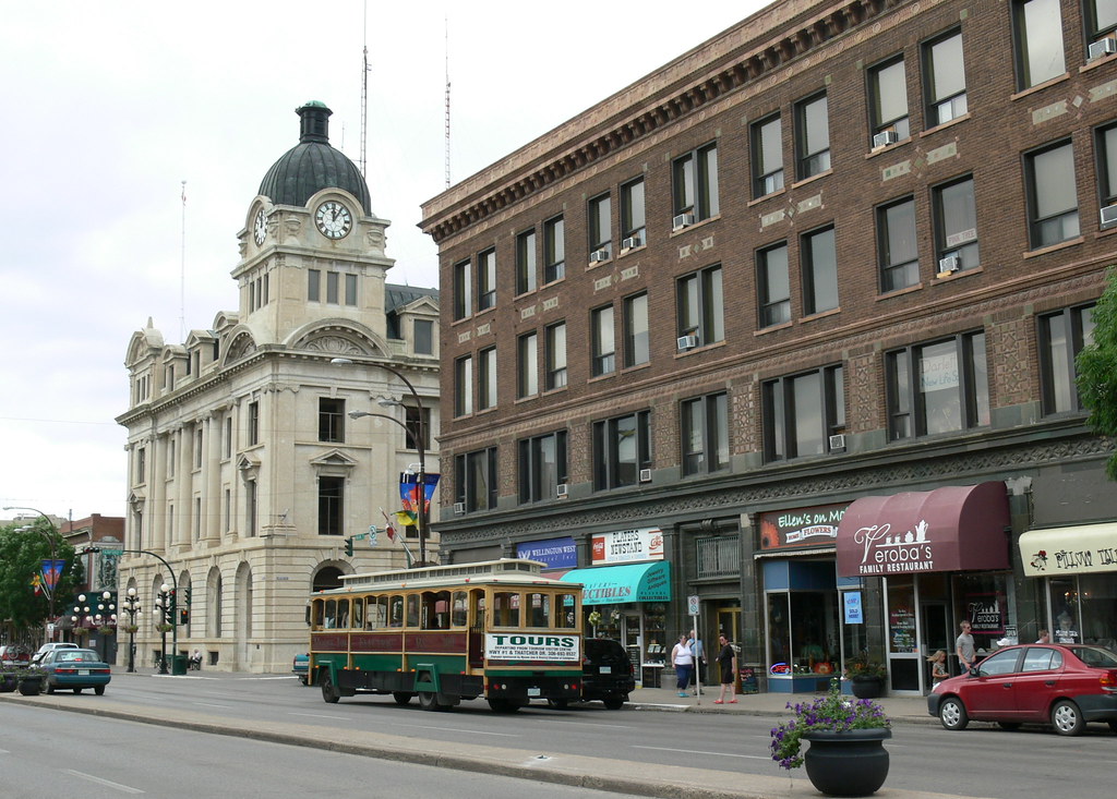 Downtown Moose Jaw, Saskatchewan Trent Maynard Flickr